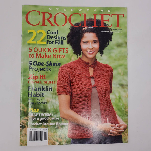 Crochet Knit for Girls and Dolls Afghans Ponchos Patterns Skein Project Magazine - Picture 6 of 7